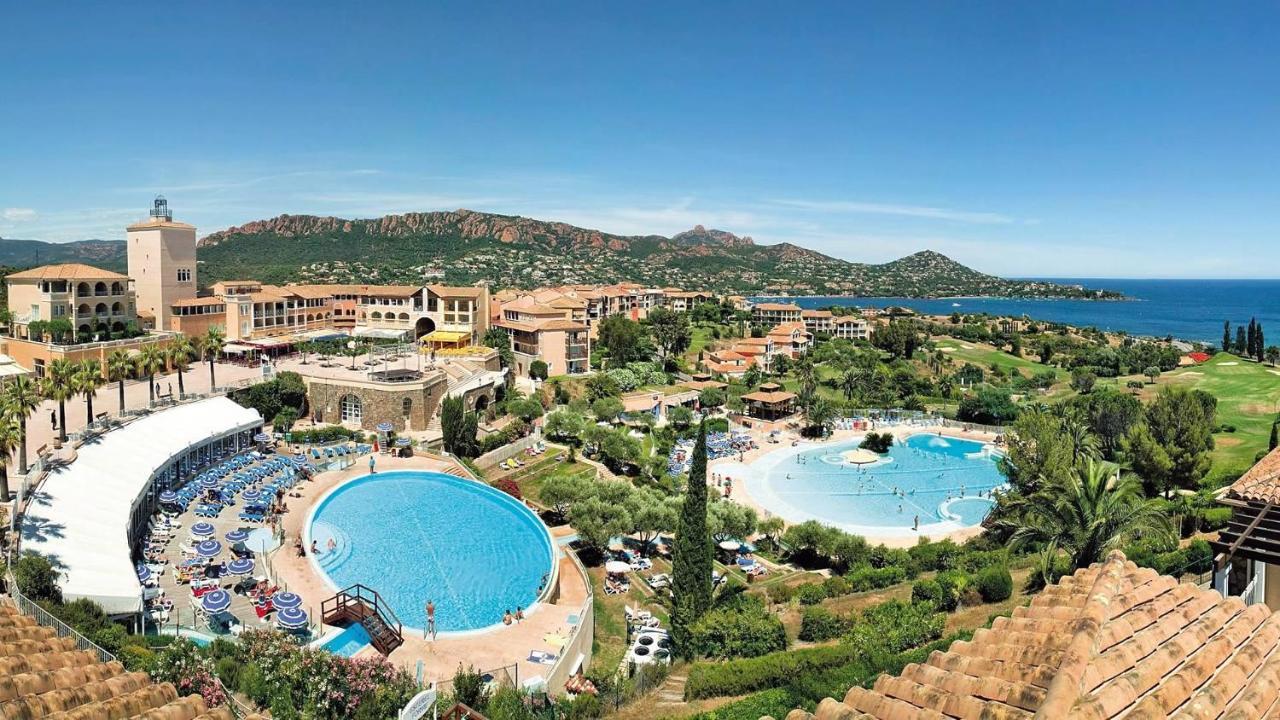 Agay Cap Esterel, Le Village Belvedere T2 Climatise Rez-De-Jardin, Vue Mer, Piscine Et Parking Inclus Saint-Raphael  Bagian luar foto